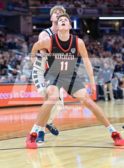 Thumbnail 1 in University vs. Manchester (IHSAA 2A State Championship) photogallery.