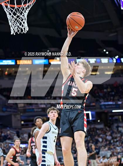 Thumbnail 3 in University vs. Manchester (IHSAA 2A State Championship) photogallery.