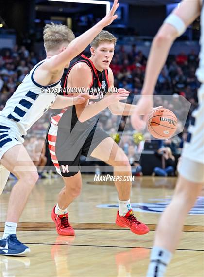 Thumbnail 2 in University vs. Manchester (IHSAA 2A State Championship) photogallery.