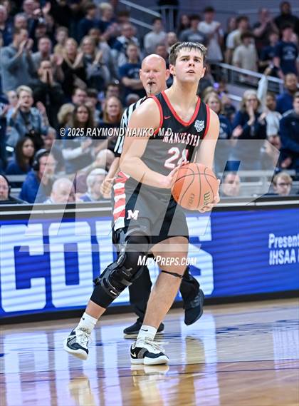 Thumbnail 1 in University vs. Manchester (IHSAA 2A State Championship) photogallery.