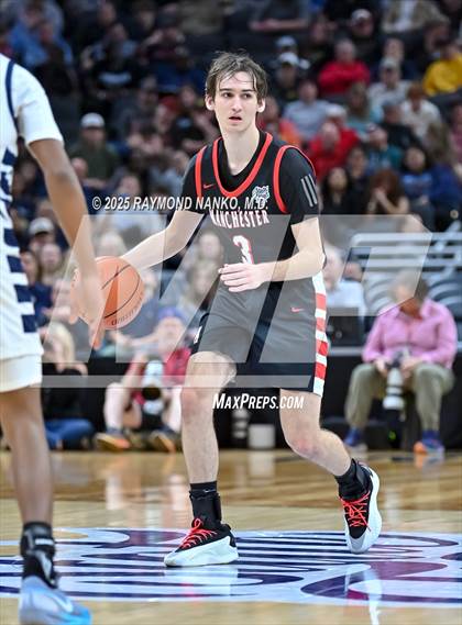 Thumbnail 1 in University vs. Manchester (IHSAA 2A State Championship) photogallery.