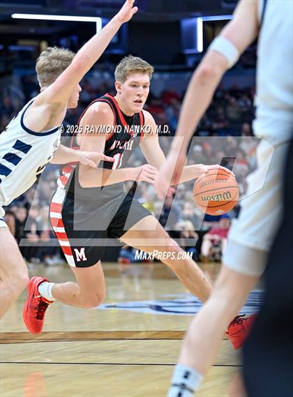 Thumbnail 3 in University vs. Manchester (IHSAA 2A State Championship) photogallery.