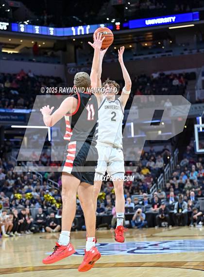 Thumbnail 2 in University vs. Manchester (IHSAA 2A State Championship) photogallery.