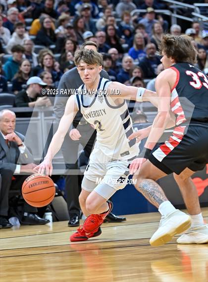 Thumbnail 1 in University vs. Manchester (IHSAA 2A State Championship) photogallery.