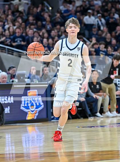 Thumbnail 2 in University vs. Manchester (IHSAA 2A State Championship) photogallery.