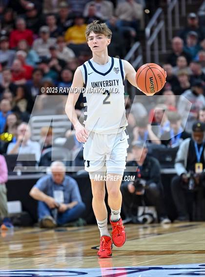 Thumbnail 2 in University vs. Manchester (IHSAA 2A State Championship) photogallery.