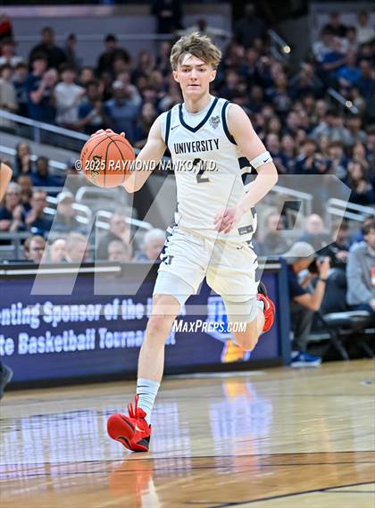 Thumbnail 1 in University vs. Manchester (IHSAA 2A State Championship) photogallery.