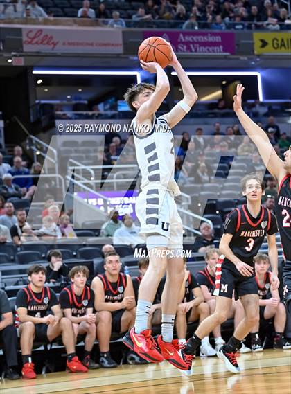 Thumbnail 2 in University vs. Manchester (IHSAA 2A State Championship) photogallery.
