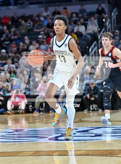 Thumbnail 3 in University vs. Manchester (IHSAA 2A State Championship) photogallery.