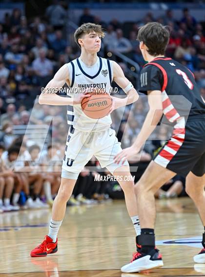 Thumbnail 3 in University vs. Manchester (IHSAA 2A State Championship) photogallery.