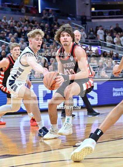 Thumbnail 1 in University vs. Manchester (IHSAA 2A State Championship) photogallery.