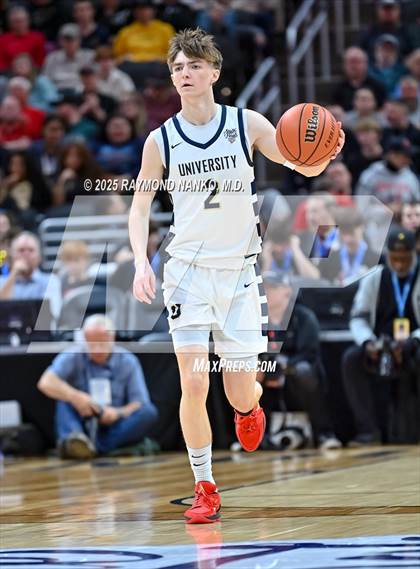 Thumbnail 1 in University vs. Manchester (IHSAA 2A State Championship) photogallery.