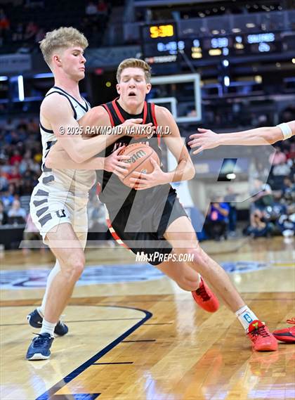 Thumbnail 3 in University vs. Manchester (IHSAA 2A State Championship) photogallery.