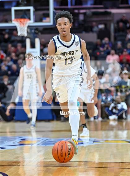 Thumbnail 2 in University vs. Manchester (IHSAA 2A State Championship) photogallery.