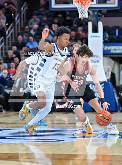 Thumbnail 1 in University vs. Manchester (IHSAA 2A State Championship) photogallery.