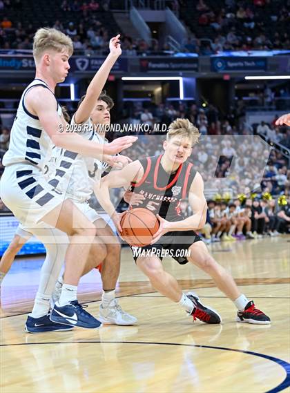 Thumbnail 2 in University vs. Manchester (IHSAA 2A State Championship) photogallery.