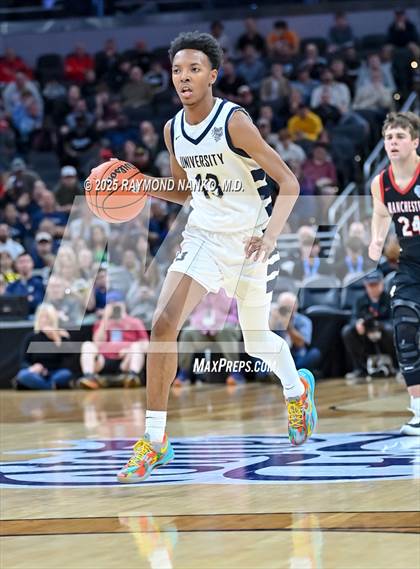 Thumbnail 1 in University vs. Manchester (IHSAA 2A State Championship) photogallery.