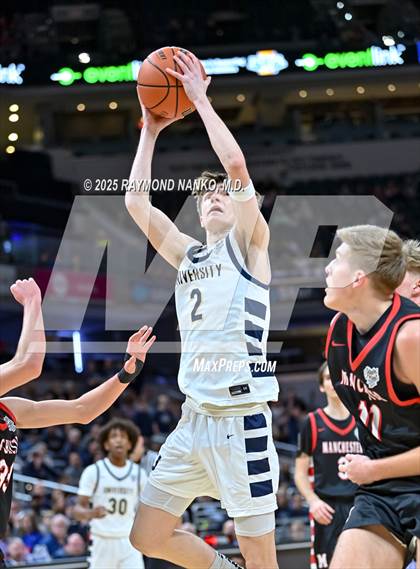 Thumbnail 1 in University vs. Manchester (IHSAA 2A State Championship) photogallery.