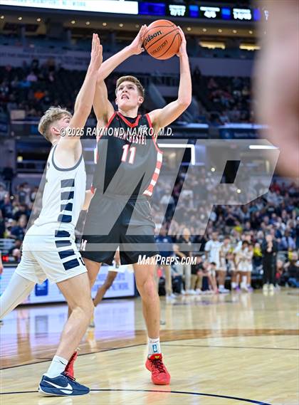 Thumbnail 2 in University vs. Manchester (IHSAA 2A State Championship) photogallery.