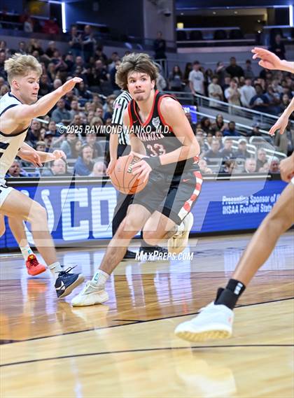 Thumbnail 3 in University vs. Manchester (IHSAA 2A State Championship) photogallery.