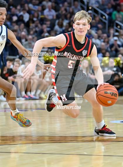 Thumbnail 2 in University vs. Manchester (IHSAA 2A State Championship) photogallery.
