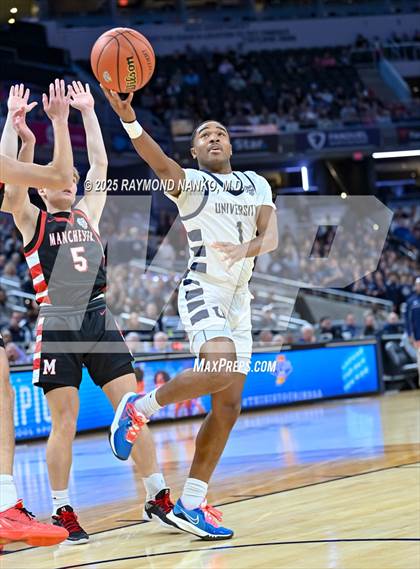 Thumbnail 1 in University vs. Manchester (IHSAA 2A State Championship) photogallery.