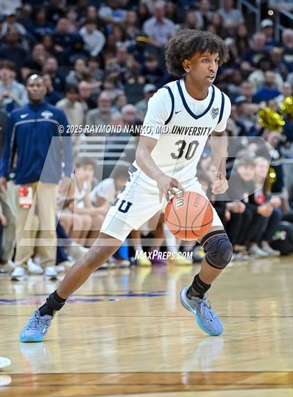 Thumbnail 3 in University vs. Manchester (IHSAA 2A State Championship) photogallery.