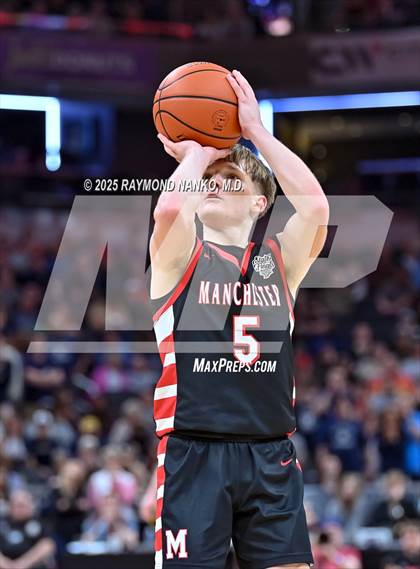 Thumbnail 1 in University vs. Manchester (IHSAA 2A State Championship) photogallery.