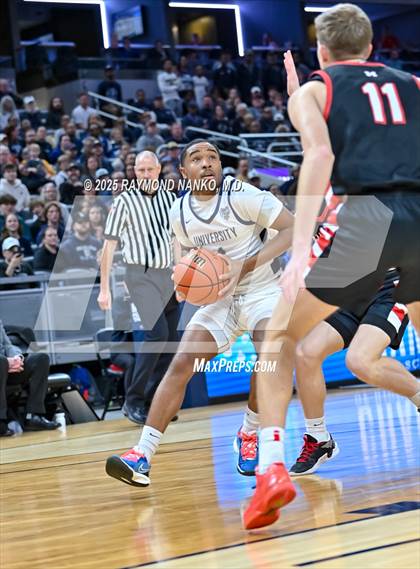 Thumbnail 1 in University vs. Manchester (IHSAA 2A State Championship) photogallery.
