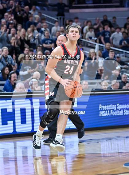 Thumbnail 3 in University vs. Manchester (IHSAA 2A State Championship) photogallery.