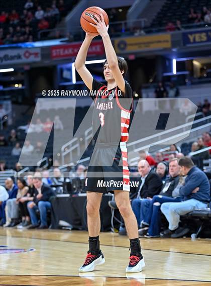 Thumbnail 3 in University vs. Manchester (IHSAA 2A State Championship) photogallery.