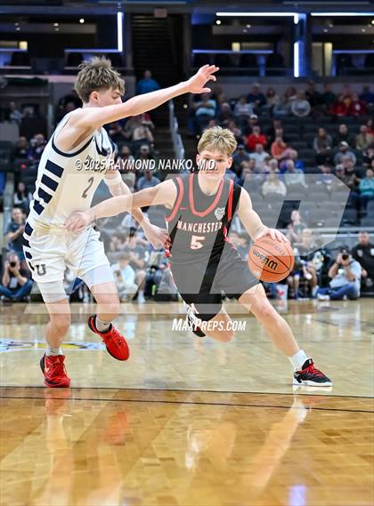 Thumbnail 2 in University vs. Manchester (IHSAA 2A State Championship) photogallery.