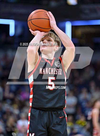 Thumbnail 1 in University vs. Manchester (IHSAA 2A State Championship) photogallery.