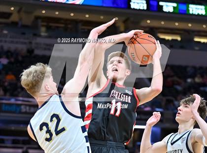 Thumbnail 2 in University vs. Manchester (IHSAA 2A State Championship) photogallery.