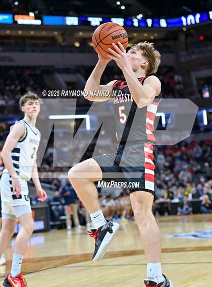 Thumbnail 1 in University vs. Manchester (IHSAA 2A State Championship) photogallery.