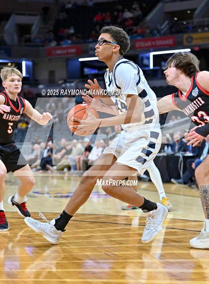Thumbnail 1 in University vs. Manchester (IHSAA 2A State Championship) photogallery.