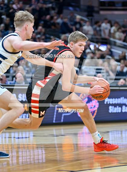 Thumbnail 3 in University vs. Manchester (IHSAA 2A State Championship) photogallery.