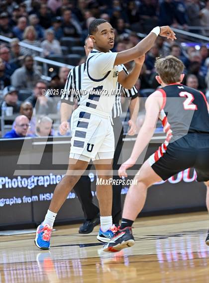 Thumbnail 2 in University vs. Manchester (IHSAA 2A State Championship) photogallery.