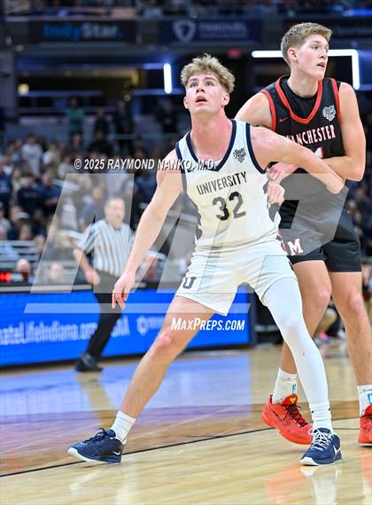 Thumbnail 2 in University vs. Manchester (IHSAA 2A State Championship) photogallery.