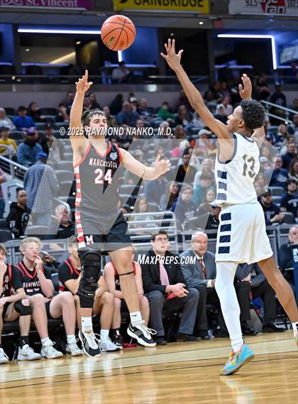 Thumbnail 2 in University vs. Manchester (IHSAA 2A State Championship) photogallery.