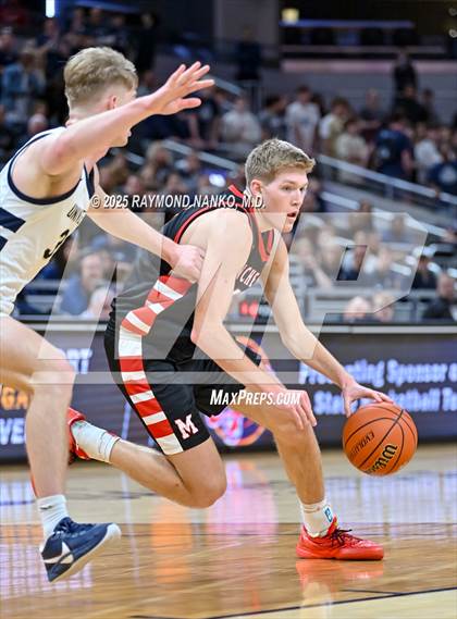 Thumbnail 1 in University vs. Manchester (IHSAA 2A State Championship) photogallery.