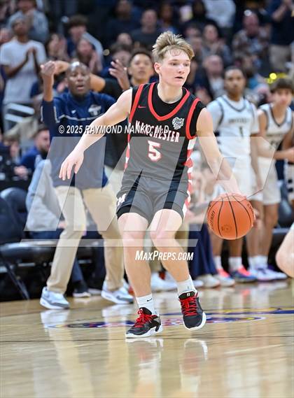 Thumbnail 3 in University vs. Manchester (IHSAA 2A State Championship) photogallery.