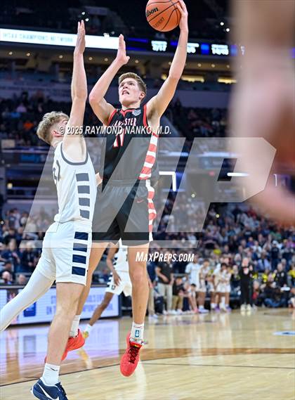 Thumbnail 3 in University vs. Manchester (IHSAA 2A State Championship) photogallery.
