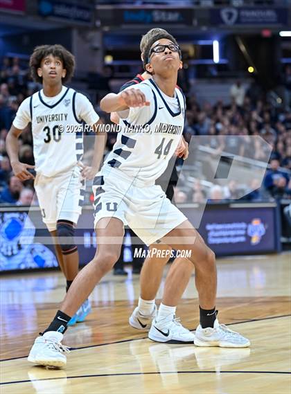 Thumbnail 3 in University vs. Manchester (IHSAA 2A State Championship) photogallery.