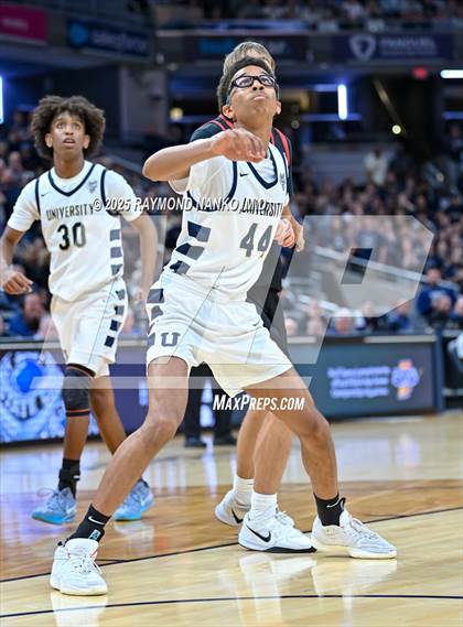 Thumbnail 1 in University vs. Manchester (IHSAA 2A State Championship) photogallery.