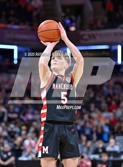 Thumbnail 2 in University vs. Manchester (IHSAA 2A State Championship) photogallery.