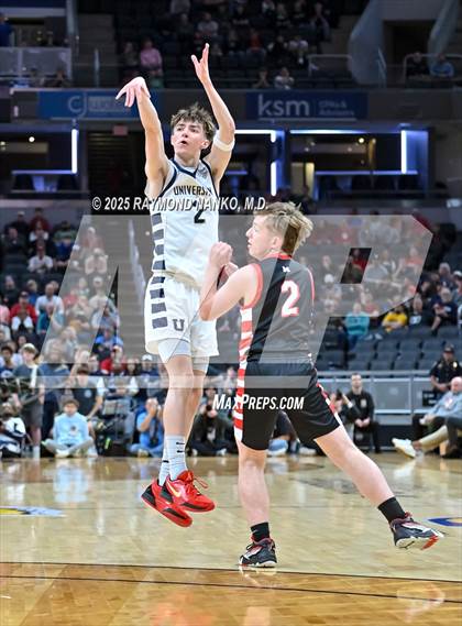Thumbnail 2 in University vs. Manchester (IHSAA 2A State Championship) photogallery.