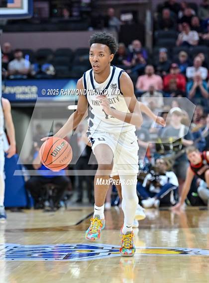 Thumbnail 2 in University vs. Manchester (IHSAA 2A State Championship) photogallery.
