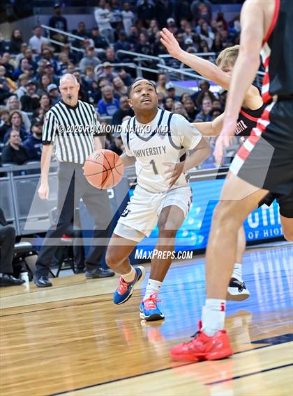 Thumbnail 2 in University vs. Manchester (IHSAA 2A State Championship) photogallery.