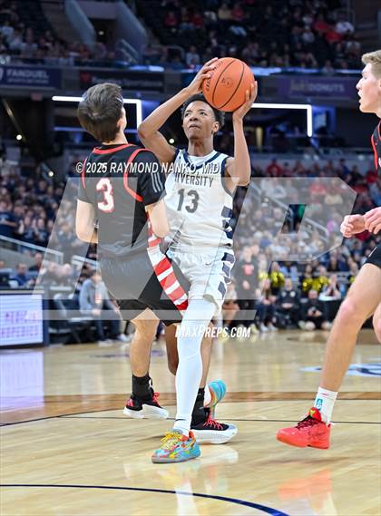 Thumbnail 1 in University vs. Manchester (IHSAA 2A State Championship) photogallery.
